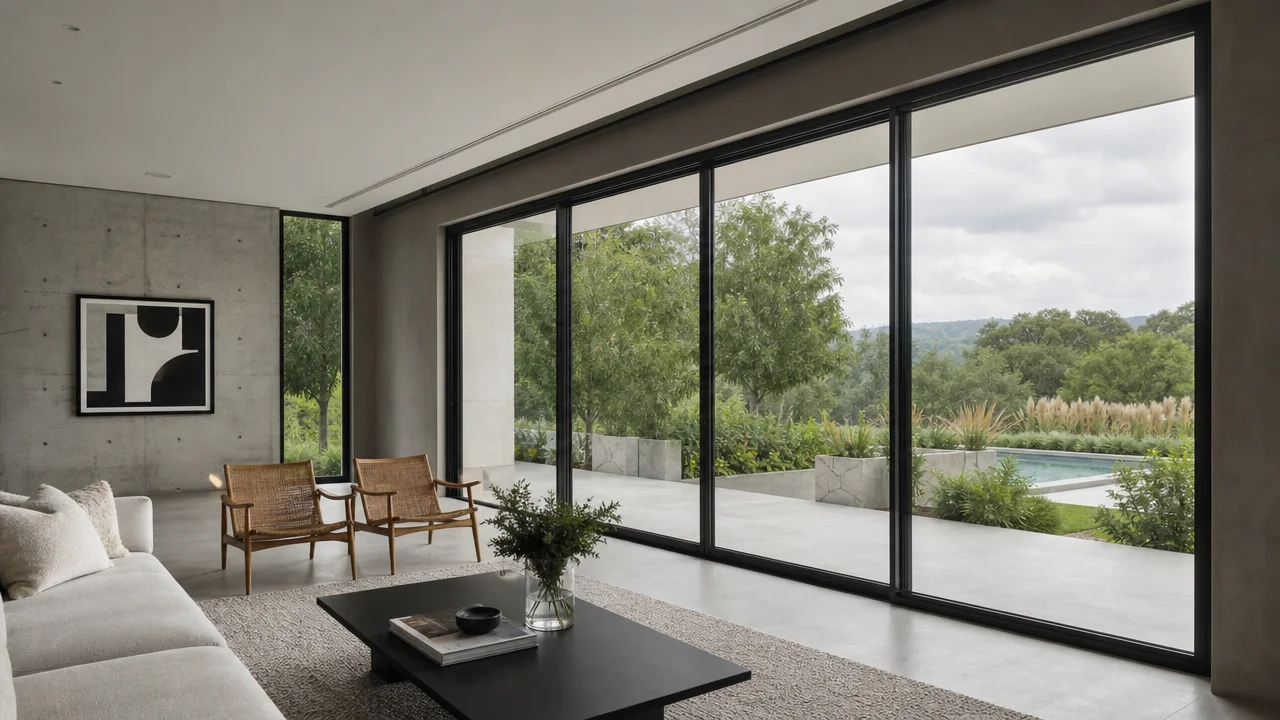 Puertas en Aluminio y Vidrio